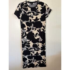 Topshop maternity midi dress size 8